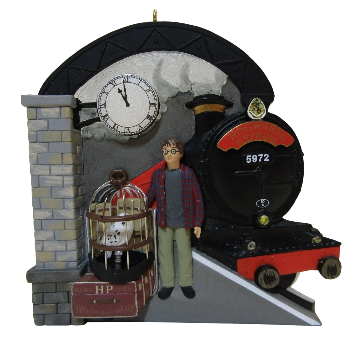 2003 Platform 9 ¾ Hallmark Ornament (Harry Potter and the Chamber of Secrets) QXI4279