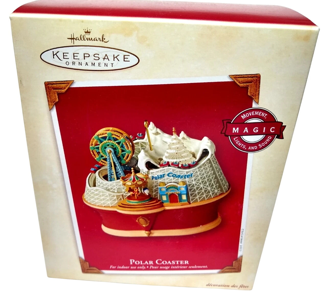 2003 Polar Coaster Hallmark Ornament (Polar Coaster) QLX7459
