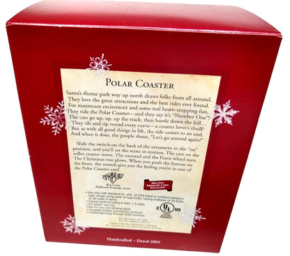 2003 Polar Coaster Hallmark Ornament (Polar Coaster) QLX7459