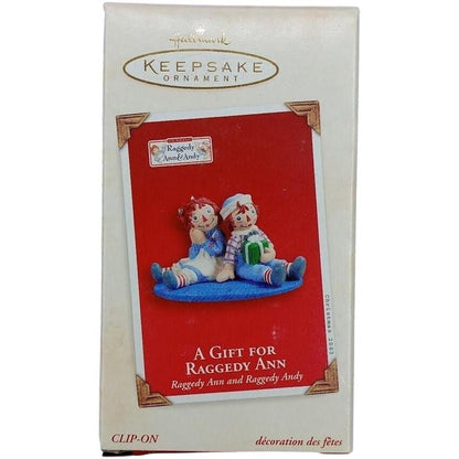 2003 Raggedy Ann and Raggedy Andy Hallmark Ornament (Raggedy Ann & Andy) QXI8417
