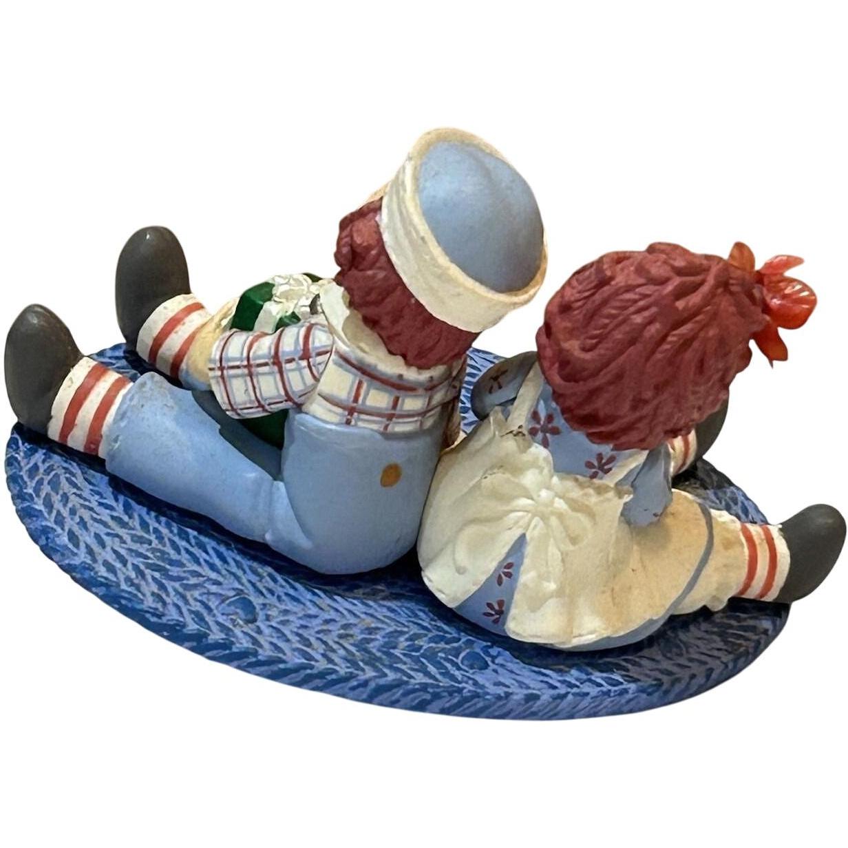 2003 Raggedy Ann and Raggedy Andy Hallmark Ornament (Raggedy Ann & Andy) QXI8417