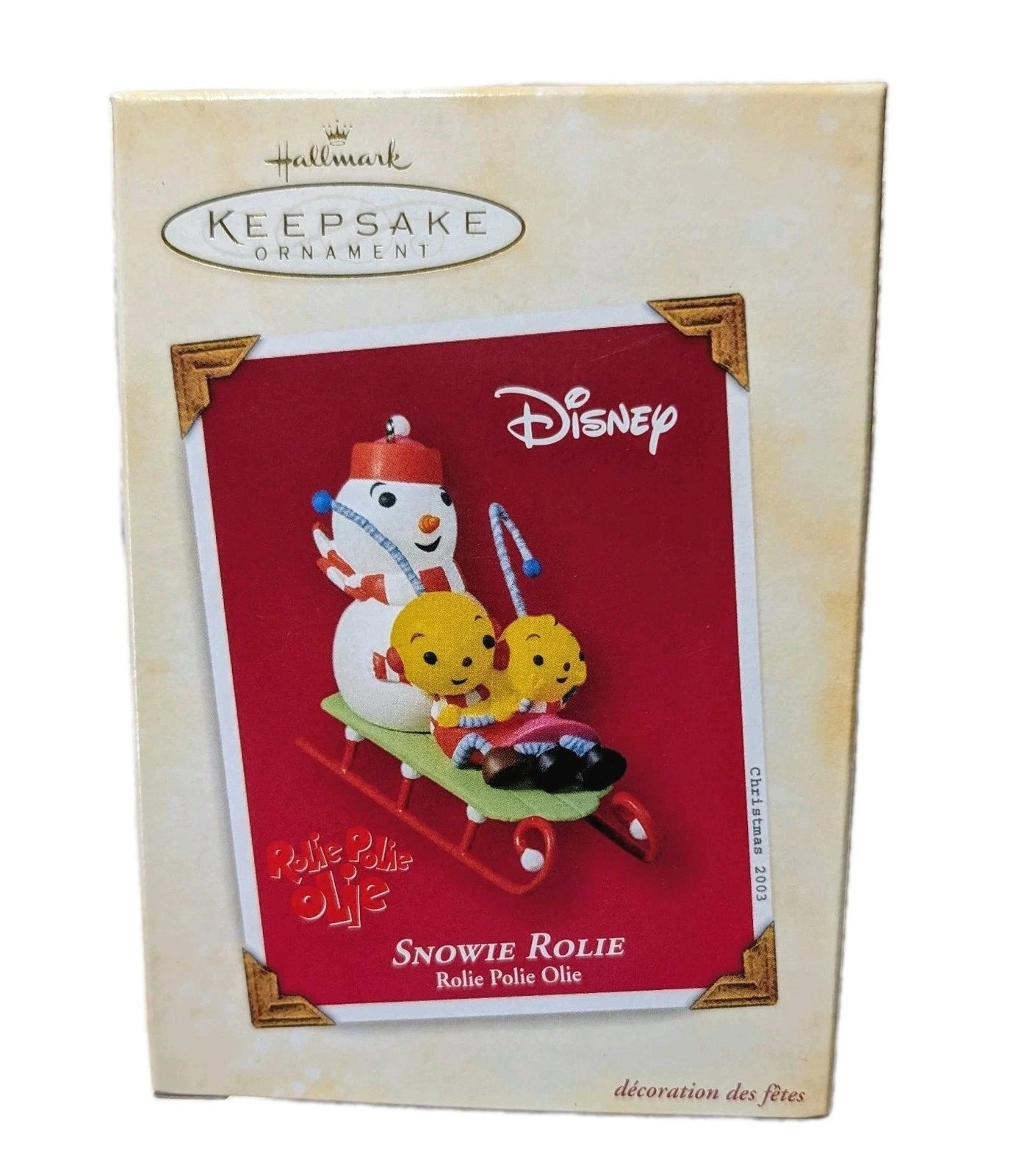 2003 Snowie Rolie Hallmark Ornament (Rolie Polie Olie) QXD2477