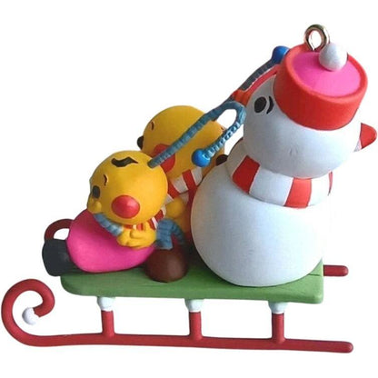 2003 Snowie Rolie Hallmark Ornament (Rolie Polie Olie) QXD2477