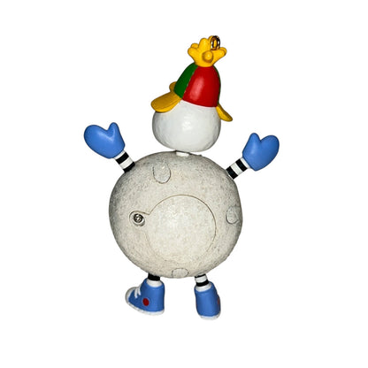2003 Snowy Push 'N' Pull Hallmark Ornament (Snowmen) QLX8259