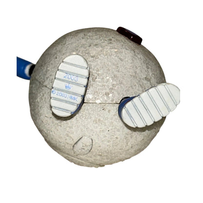 2003 Snowy Push 'N' Pull Hallmark Ornament (Snowmen) QLX8259