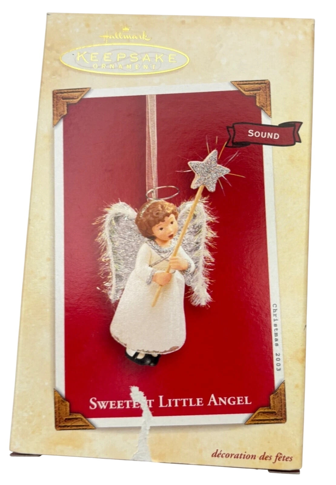 2003 Sweetest Little Angel Hallmark Ornament (Angels) QLX7574