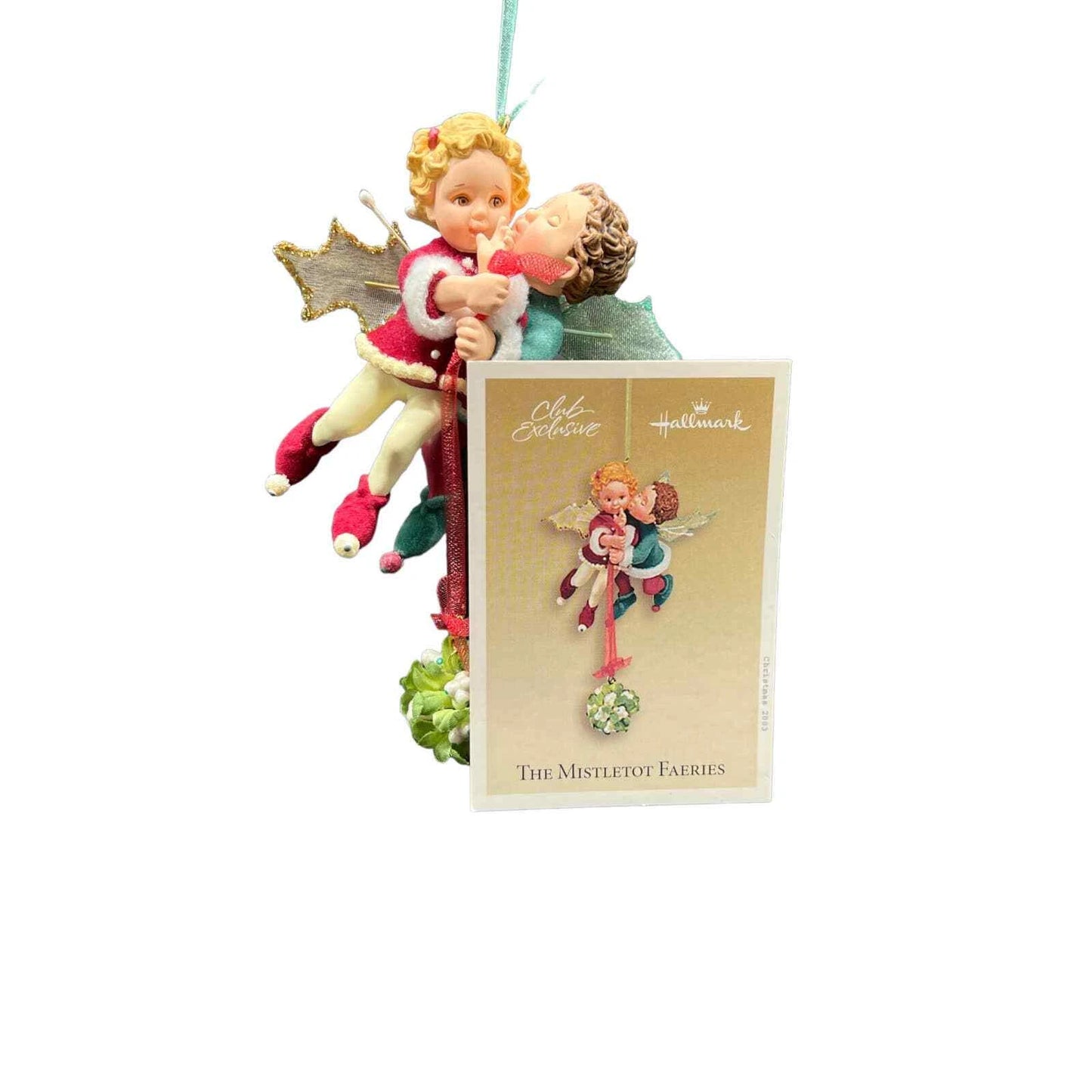 2003 The Mistletot Faeries Hallmark Ornament (Fairy Angel) QXC3001