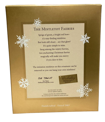 2003 The Mistletot Faeries Hallmark Ornament (Fairy Angel) QXC3001