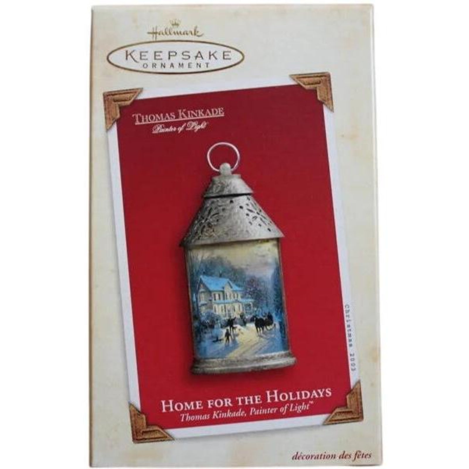 2003 Thomas Kinkade, Painter of Light Hallmark Ornament (Thomas Kinkade) QXG8837