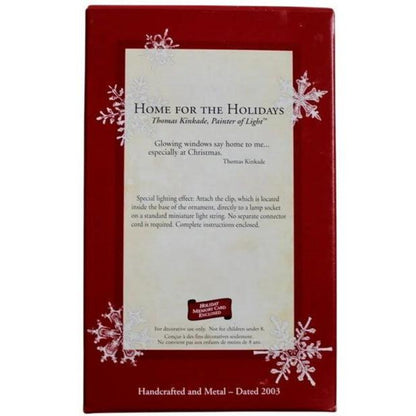 2003 Thomas Kinkade, Painter of Light Hallmark Ornament (Thomas Kinkade) QXG8837