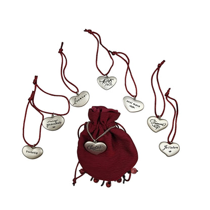 2003 Words of Love Hallmark Ornament (Heart) QXG8869