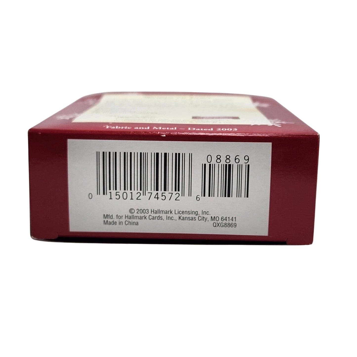 2003 Words of Love Hallmark Ornament (Heart) QXG8869