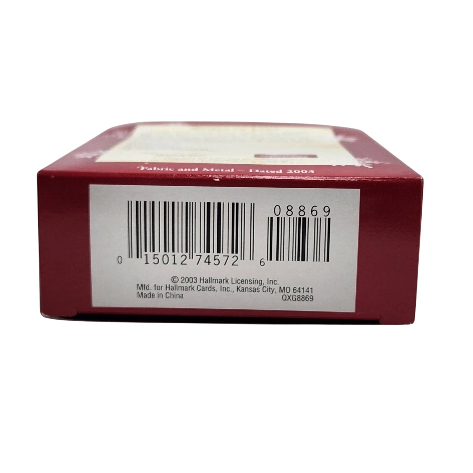 2003 Words of Love Hallmark Ornament (Heart) QXG8869