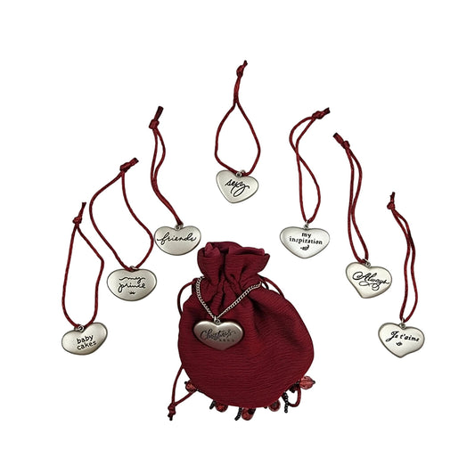 2003 Words of Love Hallmark Ornament (Heart) QXG8869