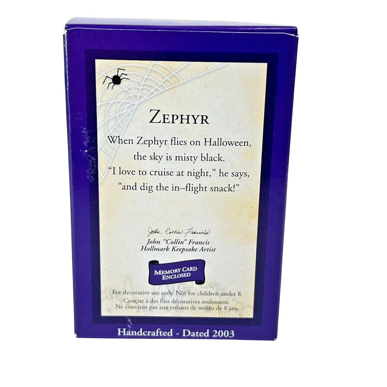 2003 Zephyr Hallmark Ornament (Halloween) QFO6019