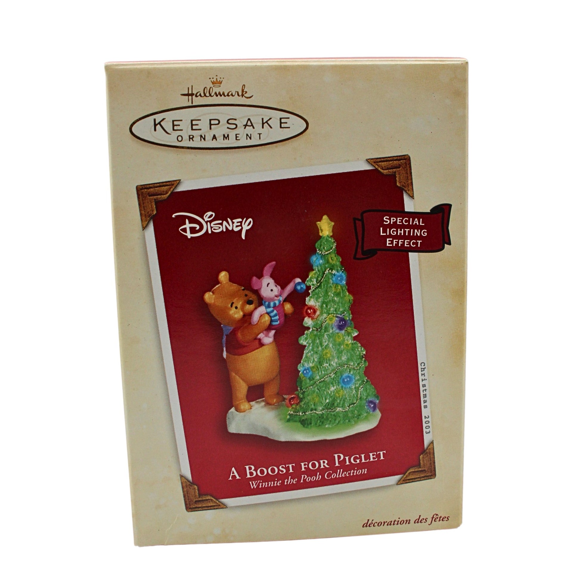 2003 A Boost for Piglet Hallmark Ornament (Winnie the Pooh) QXD5069