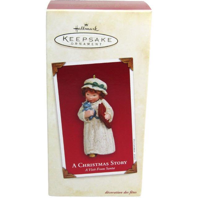 2003 A Christmas Story Hallmark Ornament (A Visit From Santa) QP1429