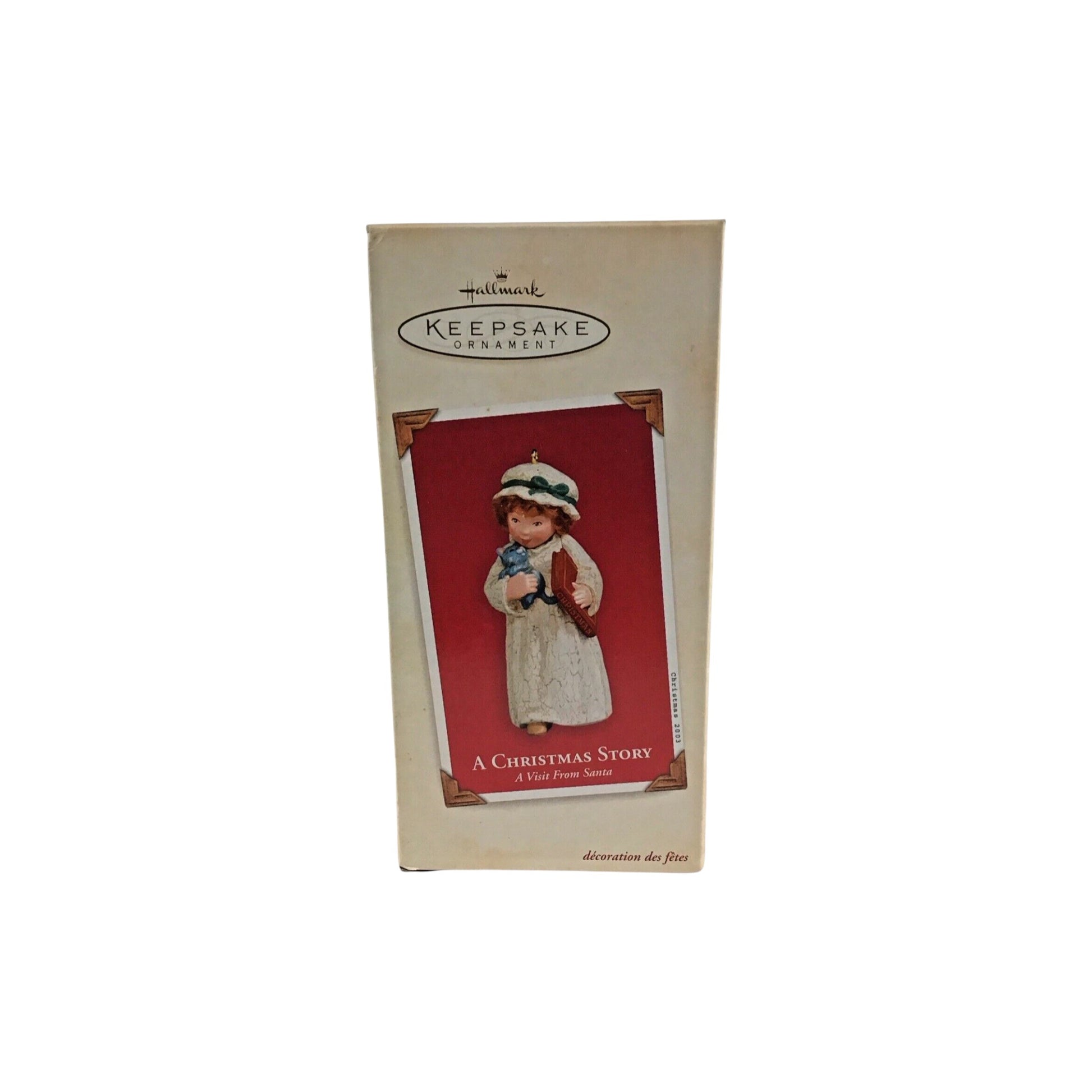 2003 A Christmas Story Hallmark Ornament (A Visit From Santa) QP1429 Image2