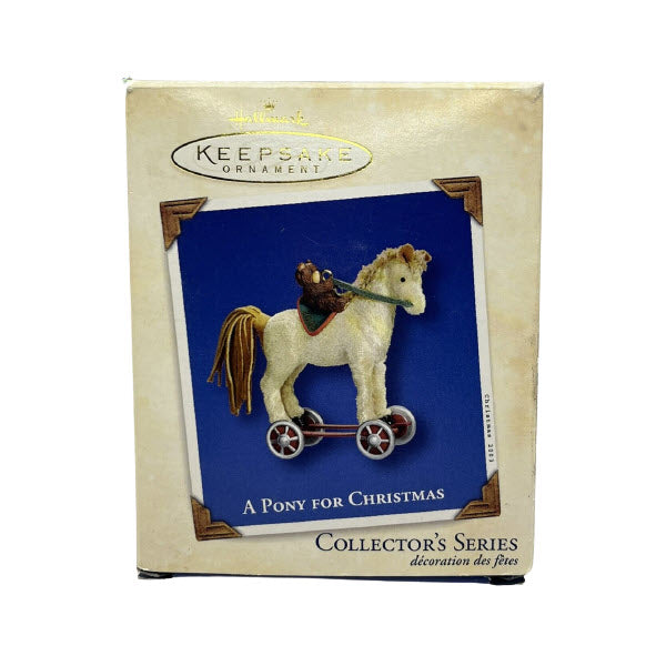 2003 A Pony for Christmas Hallmark Ornament (A Pony for Christmas) QX8229