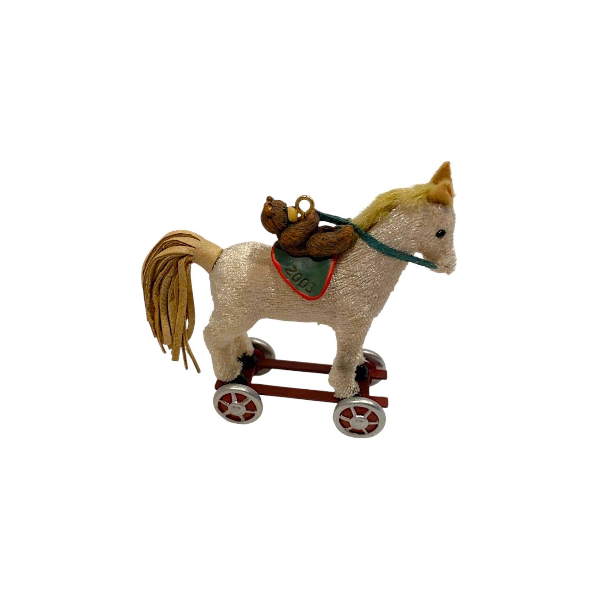 2003 A Pony for Christmas Hallmark Ornament (A Pony for Christmas) QX8229 Image1