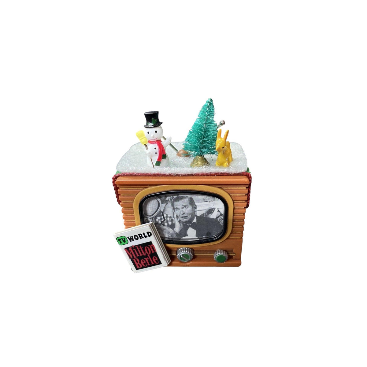 2003 A Tribute to Mr. Television — TV World Milton Berle Carlton Cards Heirloom Ornament CXOR-107J Image1