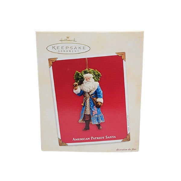 2003 American Patriot Santa Hallmark Ornament (Santa Claus) QXG2549