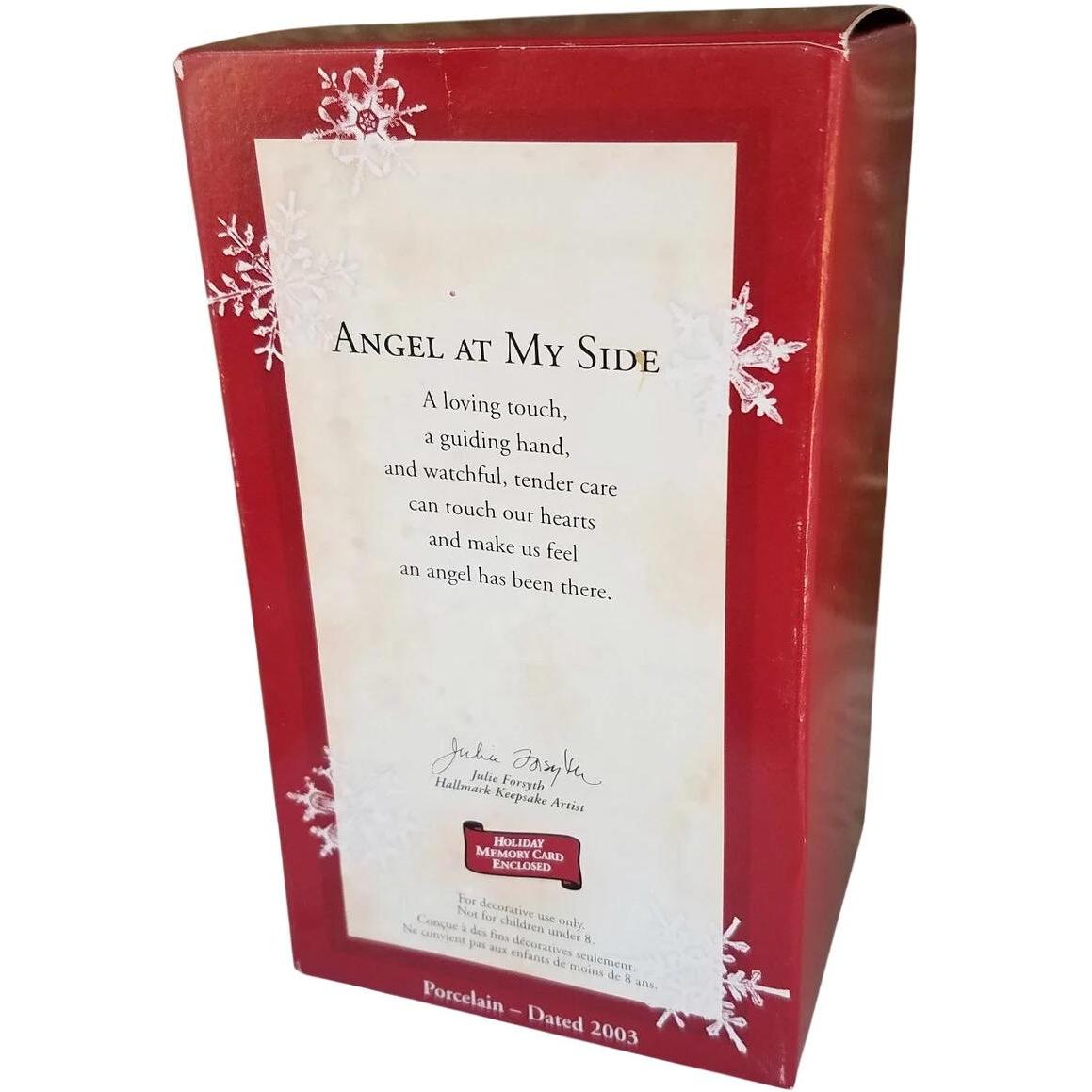 2003 Angel at My Side Hallmark Ornament (Angel) QXG8659