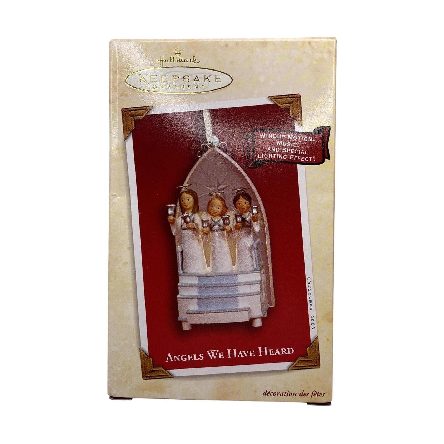 2003 Angels We Have Heard Hallmark Ornament (Angel) QLX7527 Image2