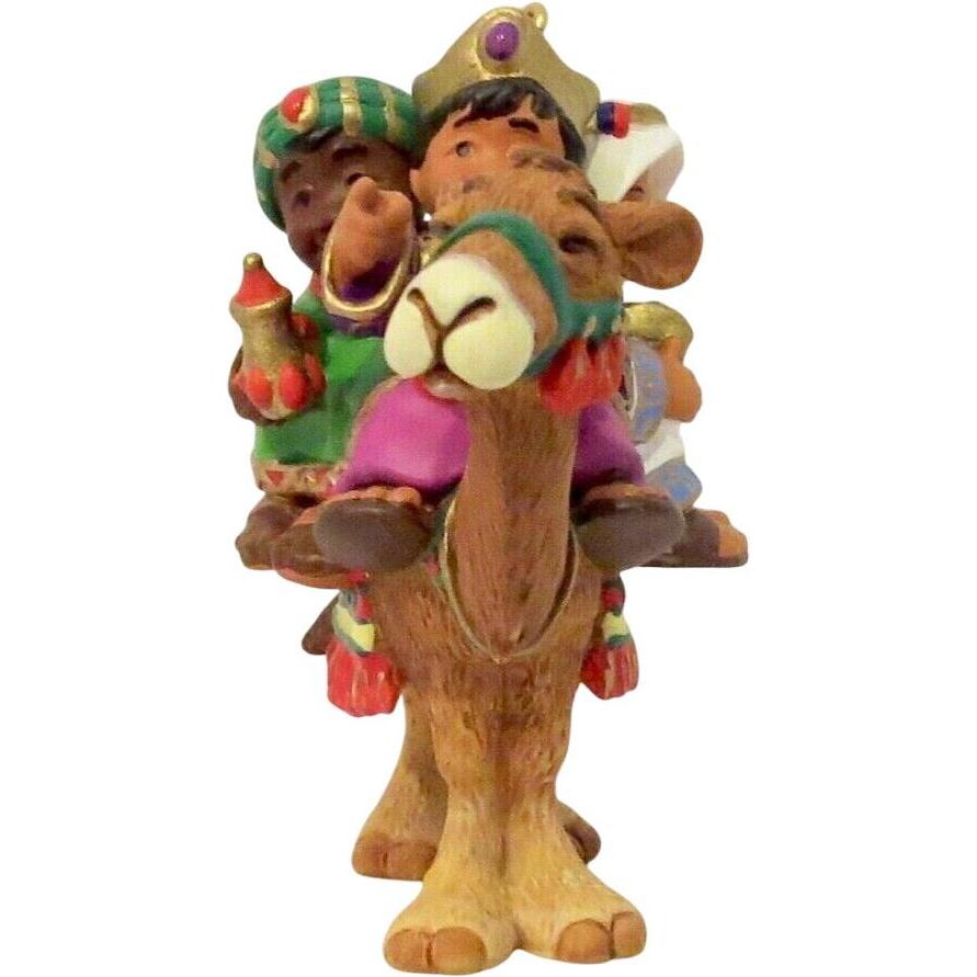 2003 Away to the Manger Hallmark Ornament (Nativity) QXG8669