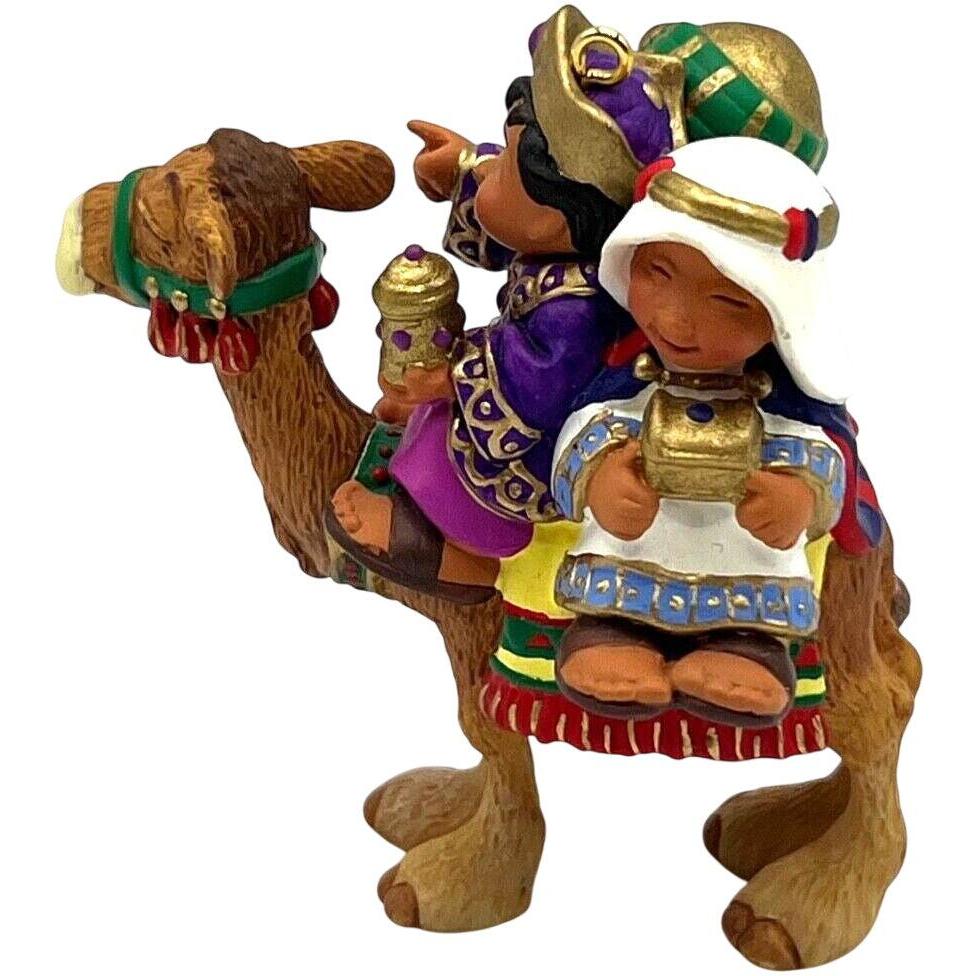 2003 Away to the Manger Hallmark Ornament (Nativity) QXG8669