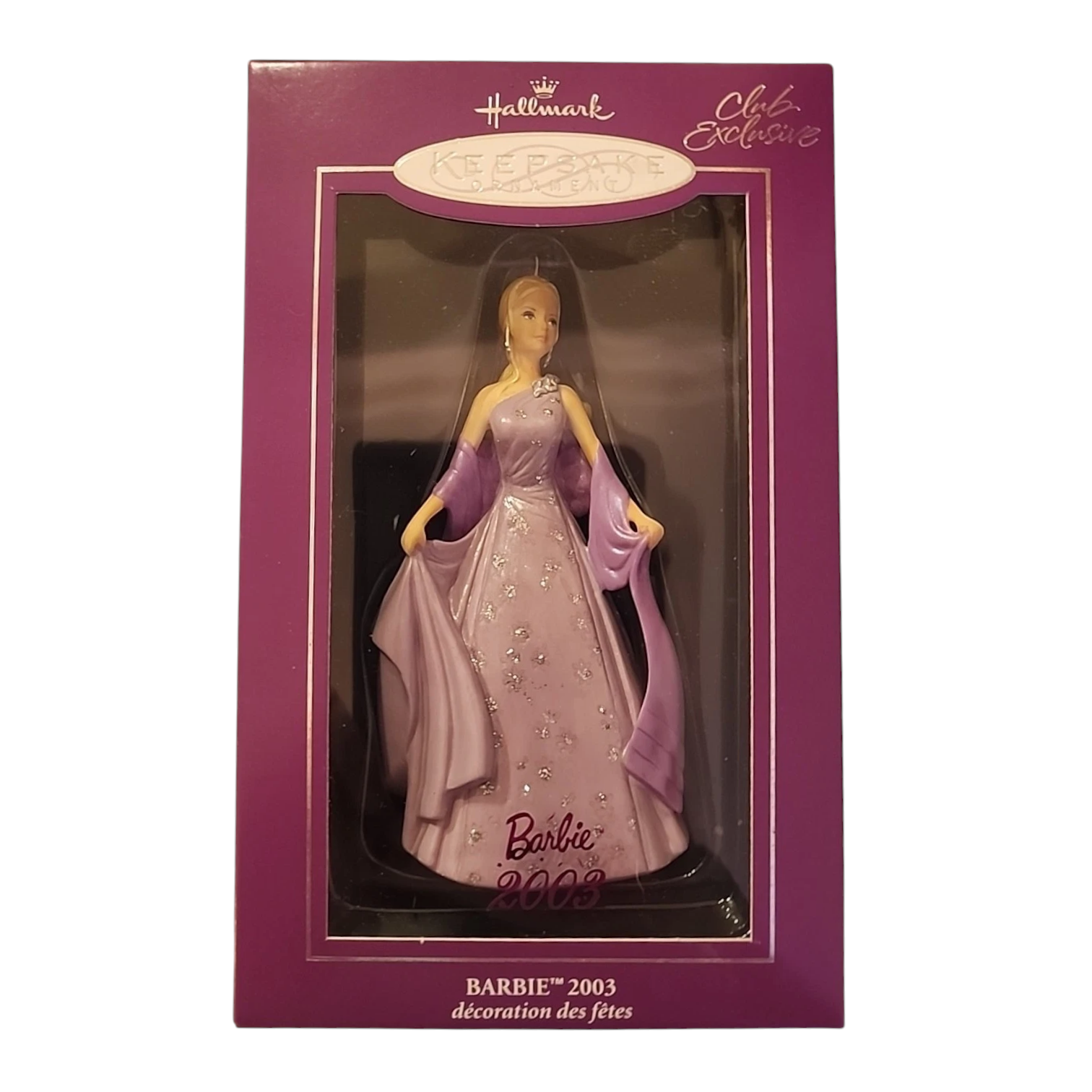2003 Barbie 2003 Hallmark Ornament (Barbie Porcelain) QXC4589 Image2