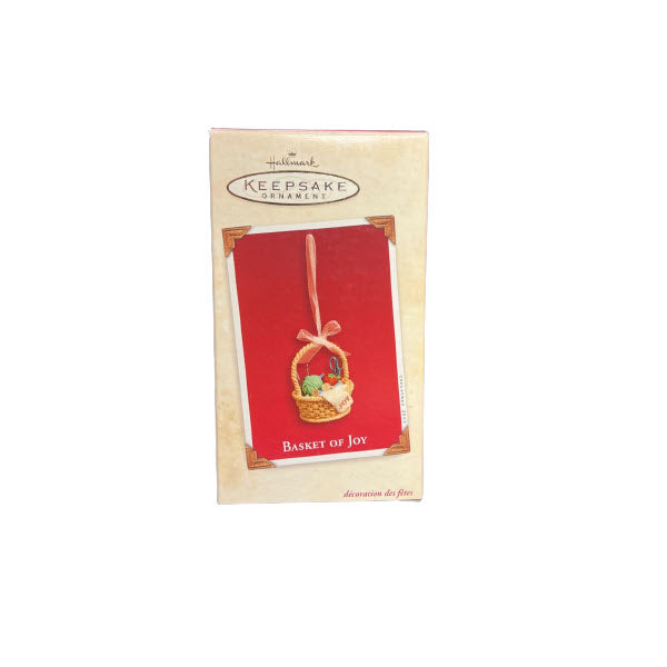2003 Basket of Joy Hallmark Ornament (Sewing and Thimble) QXG8599
