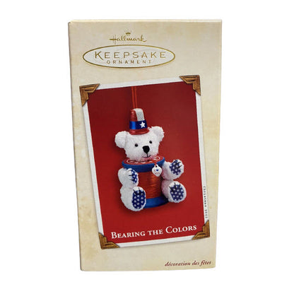 2003 Bearing the Colors Hallmark Ornament (Polar Bear) QXG2499