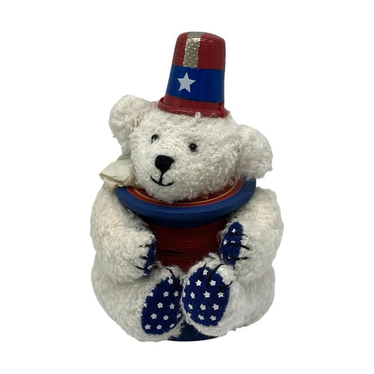2003 Bearing the Colors Hallmark Ornament (Polar Bear) QXG2499 Image1