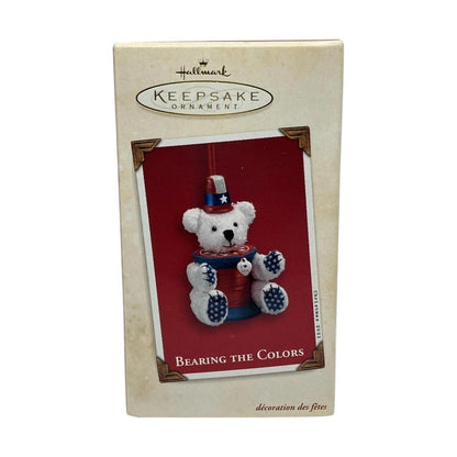 2003 Bearing the Colors Hallmark Ornament (Polar Bear) QXG2499 Image2