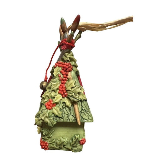 2003 Birdhouse Hallmark Ornament (Nature's Sketchbook) QX8679 Image1