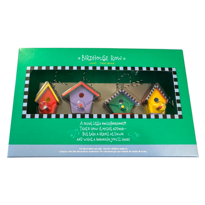 2003 Birdhouse Row Hallmark Ornament (Tweedle Dee Tweet) QEO8529