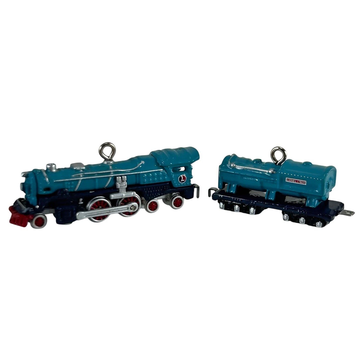 2003 Blue Comet Steam Locomotive and Tender Hallmark Ornament (Lionel) QXM4887