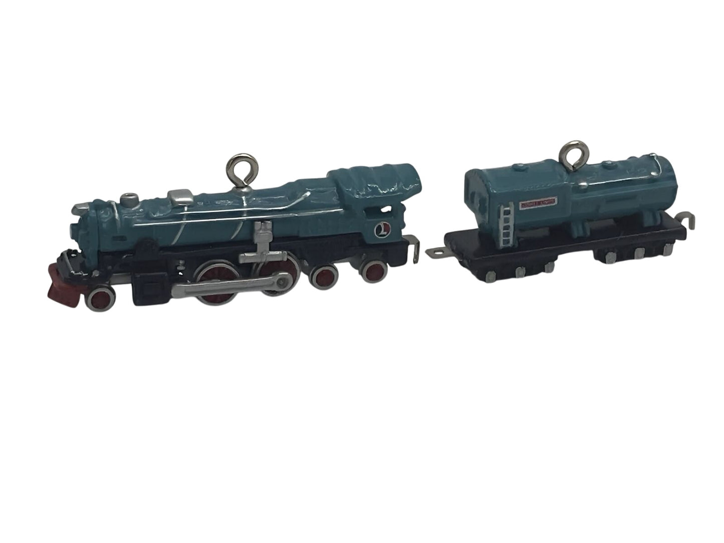 2003 Blue Comet Steam Locomotive and Tender Hallmark Ornament (Lionel) QXM4887
