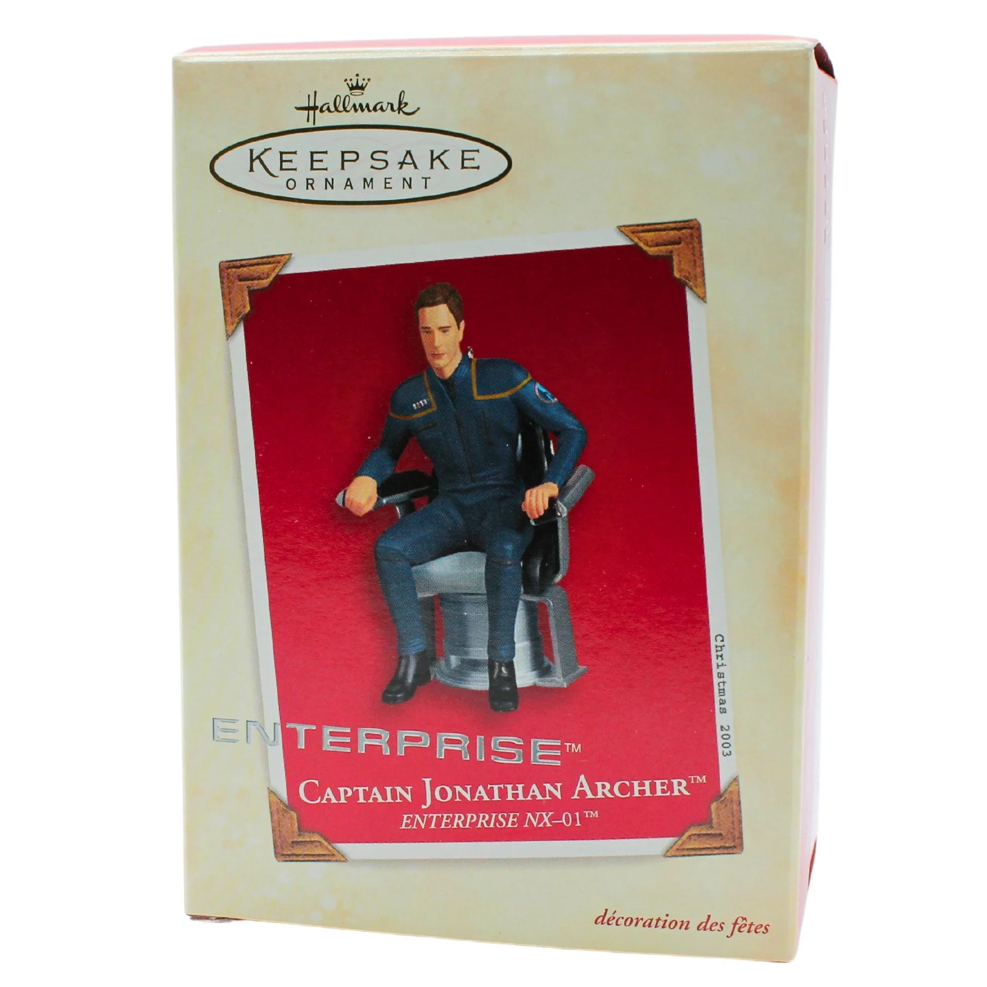 2003 Captain Jonathan Archer Hallmark Ornament (Star Trek) QXI8349