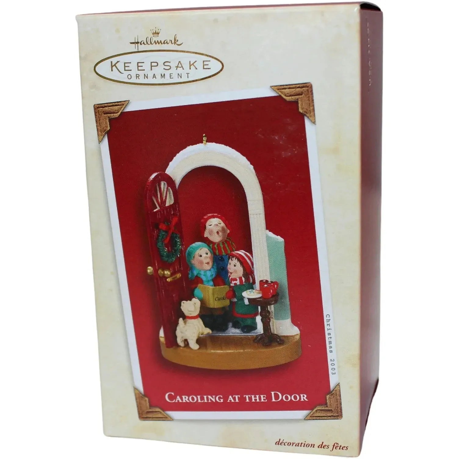 2003 Caroling at the Door Hallmark Ornament (Caroling) QXG8819