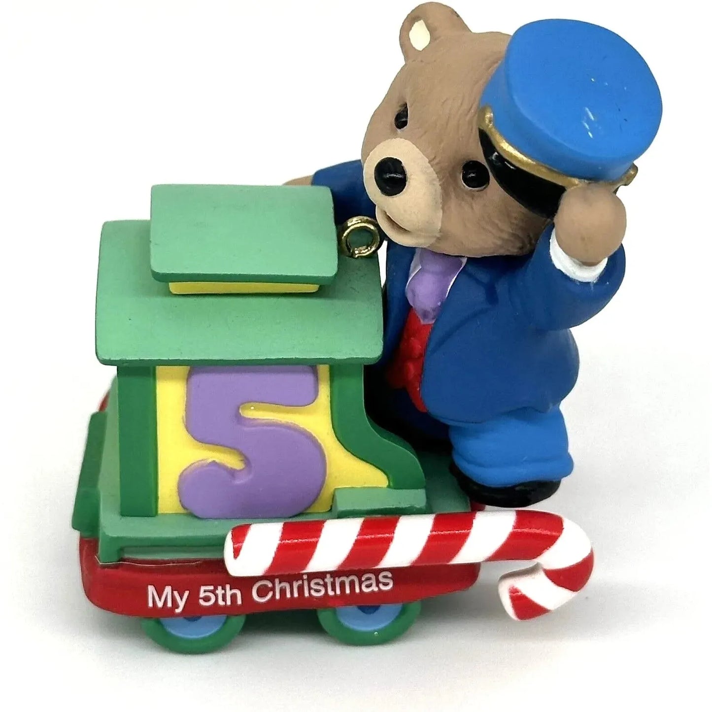 2003 Child's Fifth Christmas Hallmark Ornament (Child's Age Collection) QXG8717