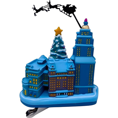 2003 Christmastime in the City Hallmark Ornament (Urban Silhouette) QXG8817