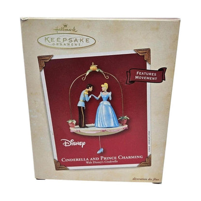2003 Cinderella and Prince Charming Hallmark Ornament (Cinderella) QXD5139 Image2