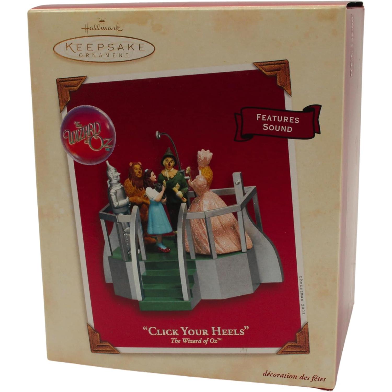 2003 Click Your Heels Hallmark Ornament (The Wizard of Oz) QXI7487