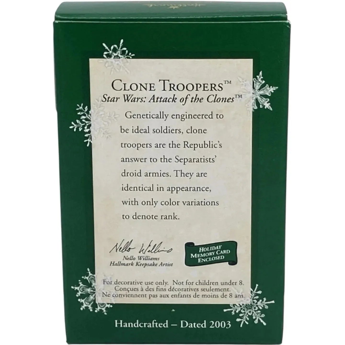 2003 Clone Troopers Hallmark Ornament (Star Wars) QXM5127