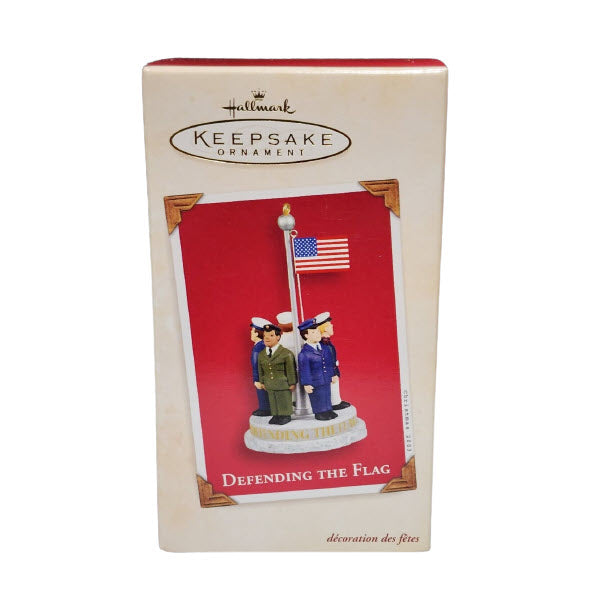 2003 Defending the Flag Hallmark Ornament (Patriotic) QXG8577