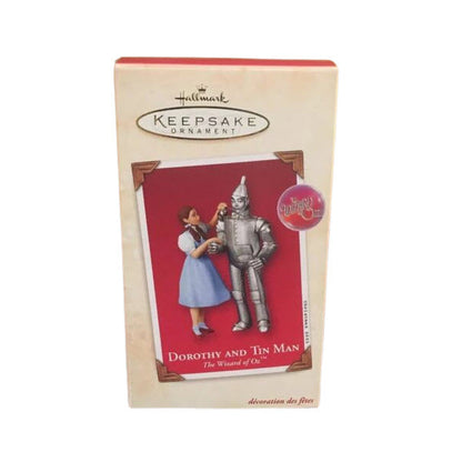 2003 Dorothy and Tin Man Hallmark Ornament (The Wizard of Oz) QXI8299