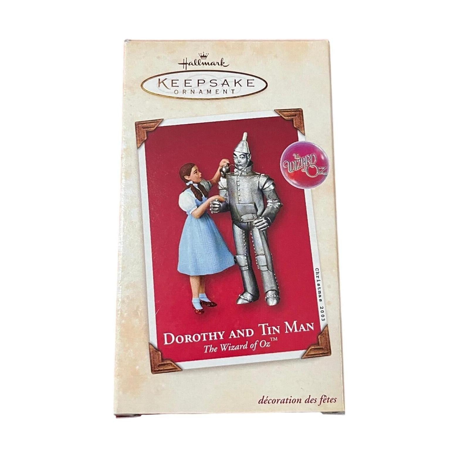 2003 Dorothy and Tin Man Hallmark Ornament (The Wizard of Oz) QXI8299 Image2