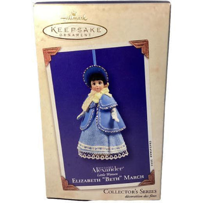 2003 Elizabeth “Beth” March Hallmark Ornament (Madame Alexander Little Women) QX8187